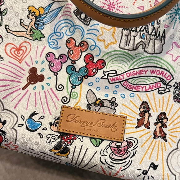 Dooney & Bourke Disney Sketch Weekender Bag - Picture 3 of 7